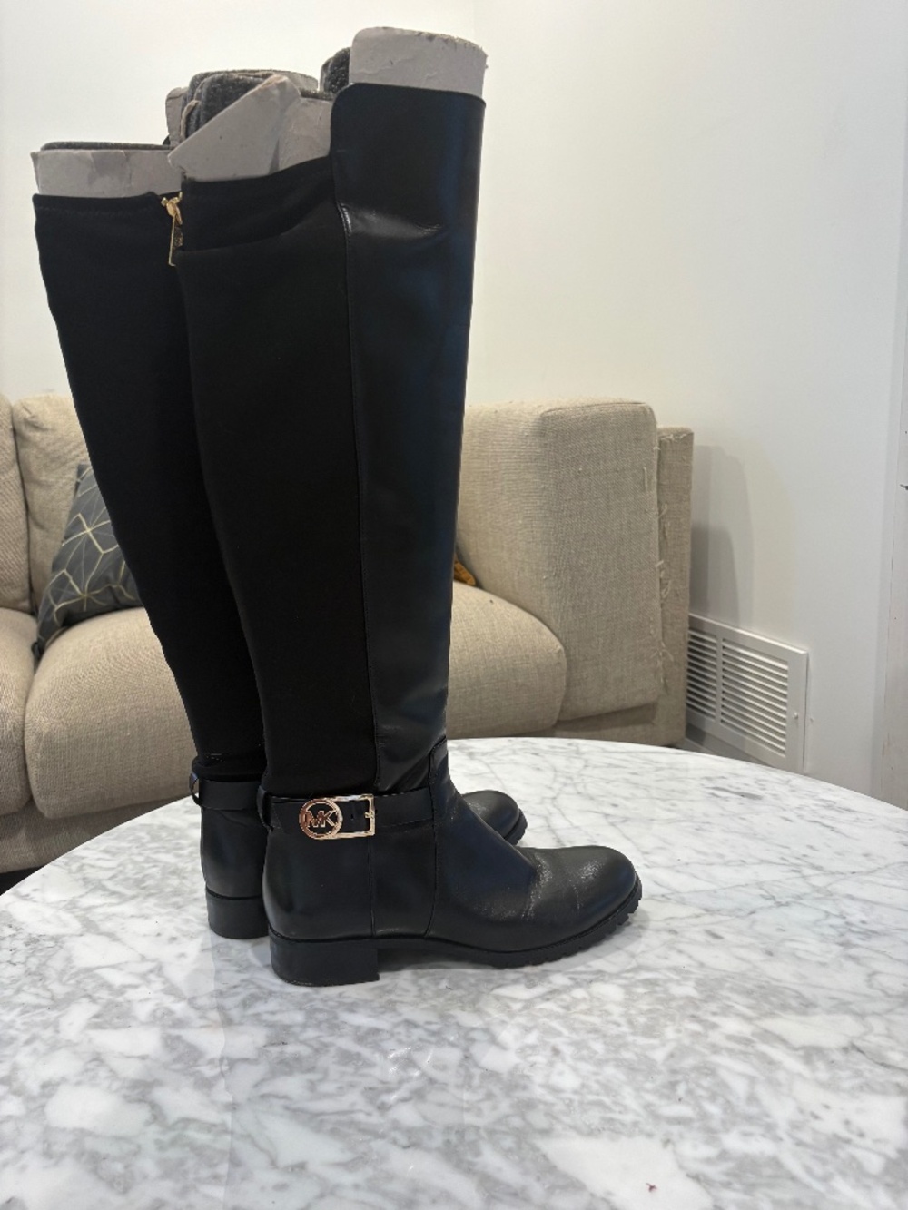 Michael Kors leather boots